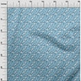 thumbnail image 3 of oneOone Georgette Viscose Light Blue Fabric Beach Diy Clothing Quilting Fabric Print Fabric By Yard 42 Inch Wide, 3 of 4