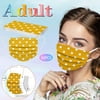 YZHM 10PCS Adult Disposable Face Masks Wave Point Printing Ddust-Proof Disposable Protective Mask