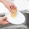 thumbnail image 6 of Cheers.US 4Pcs/Set Kitchen Cleaning Brush with Bamboo Handle for Dish Bottle Vegetable Pan Pot Cleaning,Sisal and Coconut Fibers Kitchen Brush for Dish Brush Pot Cleaning Brush, 6 of 7
