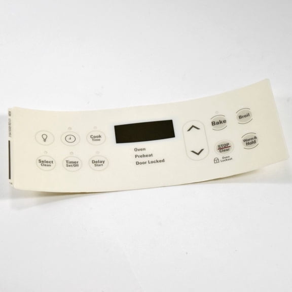 Appliance Factory Parts OVERLAYCLOCKWHITEES330I20 OVERLAY 316419308