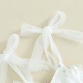 thumbnail image 4 of Okbabeha Toddler Princess Dress Sleeveless Floral Embroidered Tulle A-Line Bowknot Baby Girls Dresses, 4 of 6