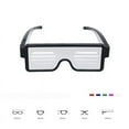 thumbnail image 5 of LED Customizable Bluetooth Glasses for Party, APP Control LED Display Smart Glasses, USB Rechargeable Glasses for Nightclub, Festivals, 5 of 6