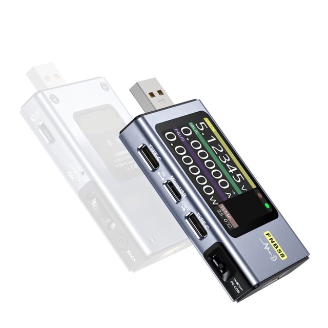 FNB58 FNB48 USB Tester Voltmeter Ammeter Fast Charge Detection Trigger Voltage Detector Battery Capacity Measurement Tool ,Updated USB Tester