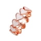 thumbnail image 1 of Moda Corazón Diseño Anillo Joyería Boda Mujeres Conmemorar Compromiso Regalo Anillos, 1 of 2