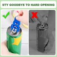 thumbnail image 3 of 12 Pieces Color Manual Easy Can Opener, Premium Plastic Shields Tab Openers, Leakproof Soda Can Lid, 3 of 5