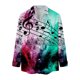 thumbnail image 2 of Camisas Para Hombre Camisa de manga larga con cuello vuelto y estampado de música informal para hombre (Purple, L), 2 of 7