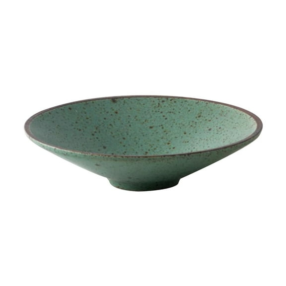 Ceramic Tableware Set, Handmade Reactive Glaze Tableware Set, Vintage Dinner Plates, Cold Dish Plates, Dessert Plates,A