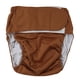thumbnail image 2 of Pañales de tela reutilizables impermeables para ancianos, pantalones cortos para pacientes, pañales, pantalones, pañales café, 2 of 8