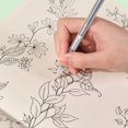 thumbnail image 2 of Simple Couleur Gel Stylo Stylo Pointe Mignon Main Compte Annotation Dessin Graffiti Fournitures Scolaires, 2 of 11