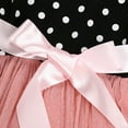 thumbnail image 5 of Kids Toddler Girl Polka Dotted Multilayer Ruffled Long Sleeve Tutu Party Dresses, 5 of 10