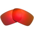 thumbnail image 4 of Walleva Fire Red Polarized Replacement Lenses for Oakley Det Cord(OO9253 Series) Sunglasses, 4 of 5