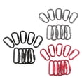thumbnail image 4 of Mosquetón D Shape Hook Kusrkot 10 Uds. Clip para Llavero Negro, 4 of 8