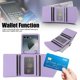 thumbnail image 2 of Funda tipo cartera XIMAND para Samsung Galaxy Z Flip 7, color morado, 2 of 8