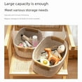 thumbnail image 2 of Eco-Friendly Large-Sized White Cotton Rope Storage Basket: Modern Simple Design for Home Organizing, Ideal for Books, Toys, Clothes & More - Versatile Tidy Solution with Affordable Price ($10-20) to, 2 of 6