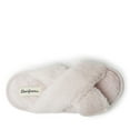 thumbnail image 5 of Dearfoams Women's Jessica Furry Crossband Slide Slipper, 5 of 6
