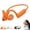 Orange, variant on Bone Conduction Headphones with Camera, Open-Ear Bluetooth Wireless Sport Headset, AI Functions, IP54 Water-Resistant, 12H Battery for Running Cycling