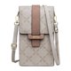 thumbnail image 1 of Bolso Bandolera Mini bolso cruzado para mujer, bolso de moda para teléfono móvil, bolso de diseñador portátil (gris) Likrtyny Para Estrenar, 1 of 6