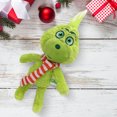 thumbnail image 3 of Muñeco Peluche Navideño Dibujos Animados Lindos Regalos Navidad para Bebés Y (bufanda Grinch), 3 of 9