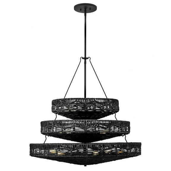 Hinkley Lighting - Ophelia - 65W 13 LED Medium Chandelier-30 Inches Tall and 30