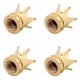 thumbnail image 2 of Tapas de vástago de válvula de neumático Gold Crown para válvula de aire de rueda de coche, cubierta a prueba de polvo, 2 of 6