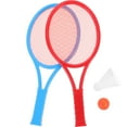 thumbnail image 1 of WHAMVOX 1Set Plastic Tennis Racket Set for Outdoor Use Assorted Color Safe Durable Material, 1 of 6
