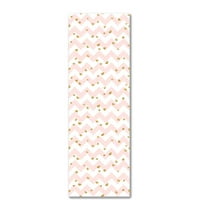 Wadada School Locker Magnetic Wallpaper, Trimmable Wall Magnetic Sticker, Locker Accessories for Girls Boys 12 x 36 Inch Removable Locker Decoration for School Office (Cute Pattern)