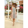 thumbnail image 2 of Zeagoo Women Summer Dress with Pockets Womens Casual T Shirt Dress Sleeveless Tank Dress Loose Shift Dress for Women Crew Neck A Line Dresses, 2 of 7