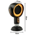 thumbnail image 4 of Portable Kitchen Fan Adjustable Exhaust Fan Cooking Atmosphere Customizable Airflow Efficient Smoke Removal High Power Motor Black Gold, 4 of 10