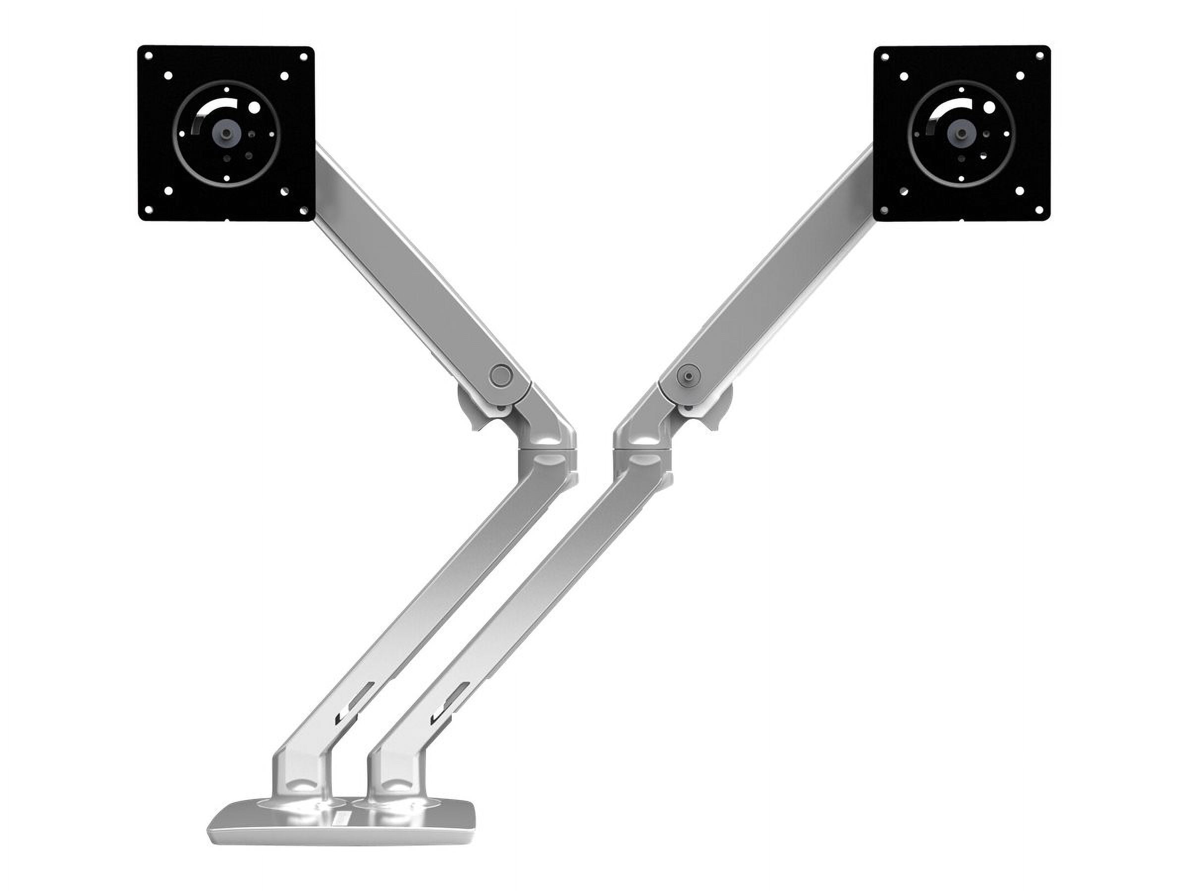 Ergotron 45-496-026 MXV Desk Dual Monitor Arm for up to 24" Displays