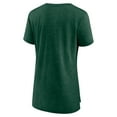 thumbnail image 3 of Women's  Green Green Bay Packers Vintage Arch Tri-Blend T-Shirt, 3 of 3