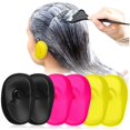 thumbnail image 1 of 6 protectores auditivos impermeables y reutilizables para tinte de cabello y uso en salones de belleza., 1 of 3