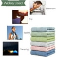 thumbnail image 6 of Zhao.Fu Hand Towels Set, 100% Cotton Quick Dry Soft Hand Shower Towels Set for Bathroom, 29" x 13", 6 Pack (Multi-Color), 6 of 7