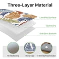 thumbnail image 3 of DEORAB 5'x8' Outdoor Rug Chenille Patio Carpet Three-Layer Material Imitation Silicone Spot Molding Camping Outside RV Mat,Colorful, 3 of 10