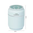 thumbnail image 3 of Humidifiers for Home Quiet Humidifiers for Large Room, Mini Humidifier 3-in-1 Portable USB Humidifier With USB Fan, LED Light, Auto Shut Off Protection for Home, Office, Car, Yoga on Clearance, 3 of 9