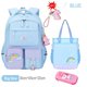 thumbnail image 1 of Children Bookbag School Backpacks for Girls Cute Book Bag Set Girl Kid Students Elementary Middle School Kids School Bags, 1 of 4
