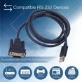 thumbnail image 4 of Convertisseur USB vers RS232, Convertisseur USB vers RS232 Série 9 Broches Mâle pour Imprimantes, 4 of 8