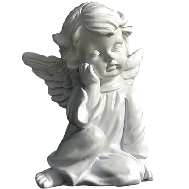 Jardín Estatua Estatuilla Hada Ángel Escultura Decoración Del Hogar Vogacara HA043476-02