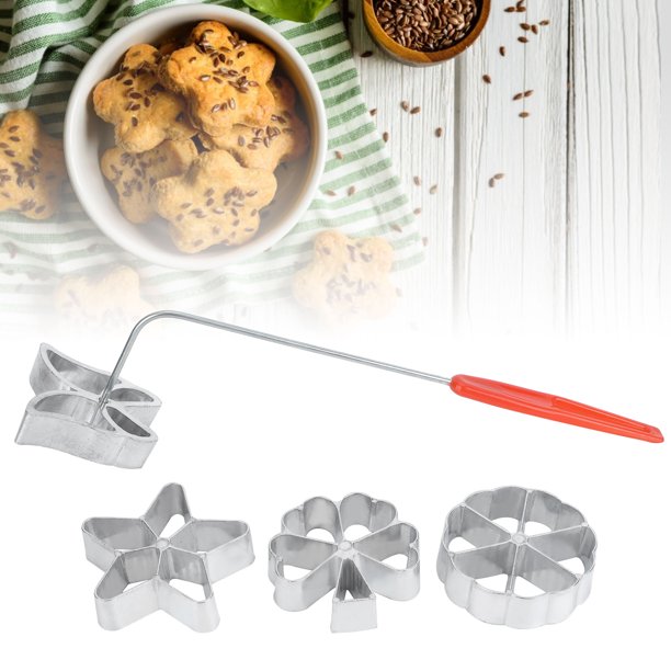 Cortadores Navidad Juego De Moldes Para Galletas En Forma De Estrella De 3 Piezas, Mini Molde Para Galletas En Forma De Estrella Grande De Acero Inoxidable | En Línea Molde Estrellas Pequeñas