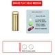 thumbnail image 5 of Ganfancp Latón Sellado Cabina Al Aire Libre Ancianos Llevar Botella Pequeña Sombreado Salud Producto Caja Portátil Rebajas Flash Deals 1X Vial, 5 of 6