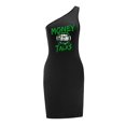 thumbnail image 4 of Vestido con hombros descubiertos para mujer, ropa de verano, vestido de verano para desplazamientos, regalo para mujer XL, 4 of 7