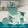 thumbnail image 4 of Open Box Bliss Hammocks Folding Beach Chair Recliner with Detachable Cooler, 4 of 12
