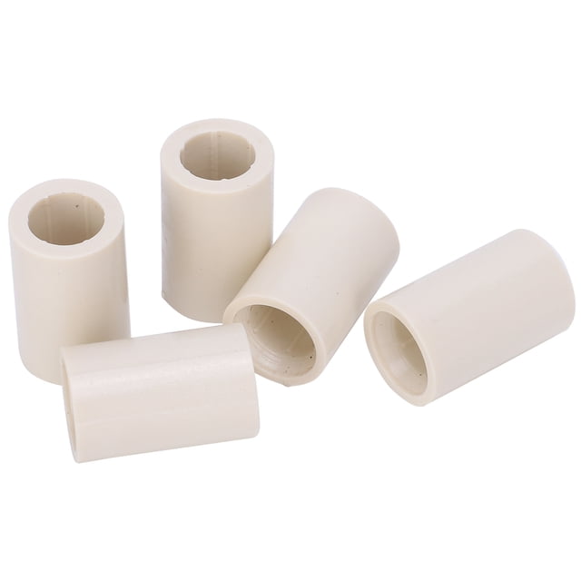 Billiard Cue Stick Ferrules, Slip-on Billiard Cue Tips White Fiber Cue Tips Replacement Compact For Billiard Accessories For Billiard Repair Accessories 12mm/0.5in OD 0.8in
