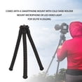 thumbnail image 4 of Mini Flexible Tripod Stand, Versatile 1/4 Inch Screw Easy Installation Mini Camera Tripod Universal Compact Vertical and Horizontal Shooting  for Cell Phone, 4 of 7