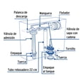 thumbnail image 2 of Juego de Accesorios W.C. FOSET PVC 49342 VW-056, 2 of 3