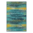 thumbnail image 2 of Unique Loom Outdoor Coastal Collection Area Rug - Ombre (4' 1" x 6' 1" Rectangle Multi.Blue/Yellow), 2 of 11