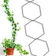 thumbnail image 4 of Under 10, Vsgery Climbing Frame, Flower Frame, Hexagonal Iron, Mountain Turtle, Kids Playset, Outdoor Toy, Sturdy Construction|iron,Black, 4 of 8