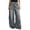 Blue, variant on Womens Loose Fit Denim Jeans Relaxed Straight Leg Pants Fashion Versatile Denim Trousers Baggy Jeans for Women High Waisted Casual Pants