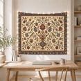 thumbnail image 5 of Ornate Floral Vase Tapestry Wall Hanging, 5 of 7
