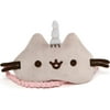GUND Pusheenicorn Cat Stuffed Animal Plush Sleep Mask, Gray, 7"