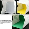 thumbnail image 3 of DEEPCRAFF Mini Photography Studio Tent with Builtin LED Lights for Small Product Photography White ABS Foldable Light Box 30cm, 3 of 8